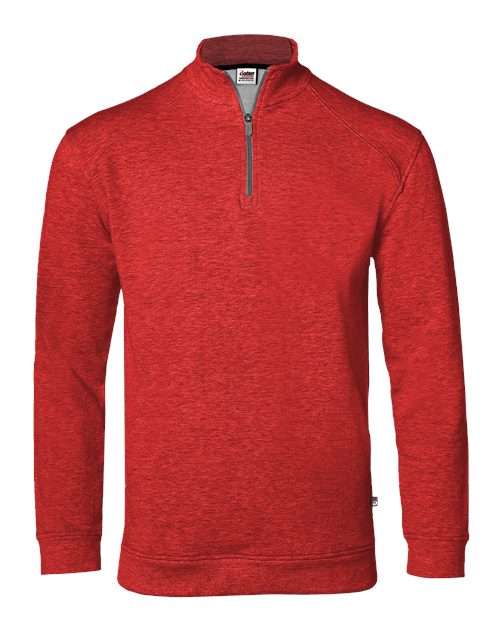 FitFlex French Terry Quarter-Zip Sweatshirt | USA Decoration