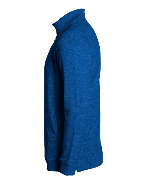 FitFlex French Terry Quarter-Zip Sweatshirt | USA Decoration