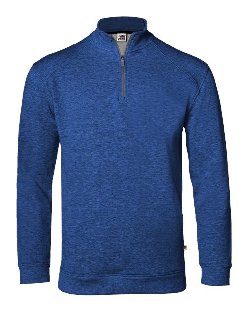 FitFlex French Terry Quarter-Zip Sweatshirt | USA Decoration