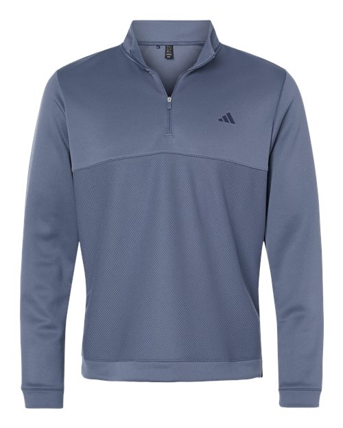 Ultimate365 Textured Quarter-Zip Pullover | USA Decoration