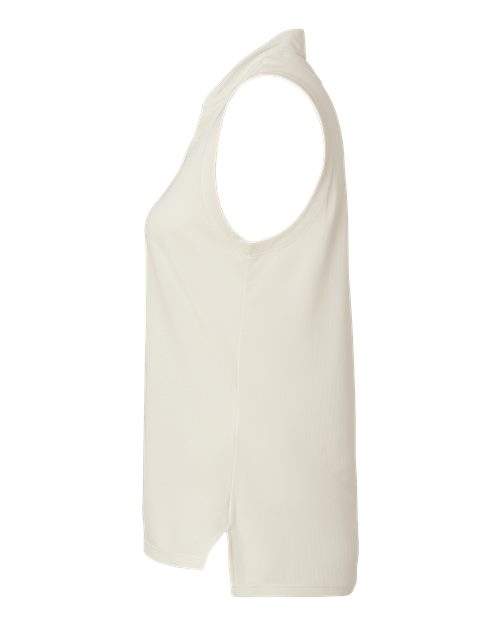 Women's Ultimate365 Textured Sleeveless Shirt | USA Decoration