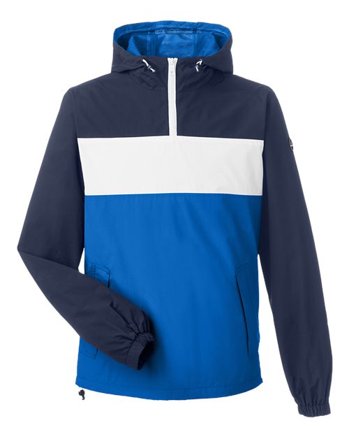 Windward Anorak Hooded Quarter-Zip Jacket | USA Decoration
