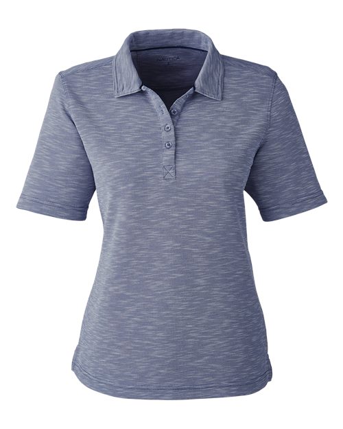 Women's Sun Surfer Slub Polo | USA Decoration