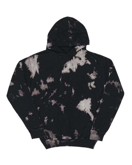 Premium Fleece Bleach Wash Hooded Sweatshirt | USA Decoration