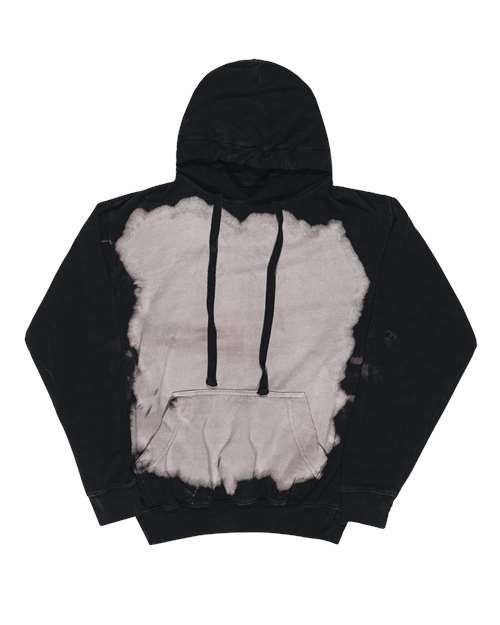 Premium Fleece Bleach Wash Hooded Sweatshirt | USA Decoration