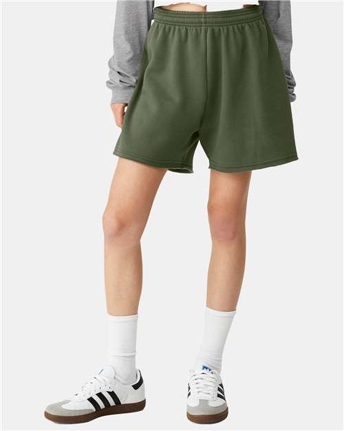 FWD Fashion Women's Cutoff Fleece Shorts | USA Decoration