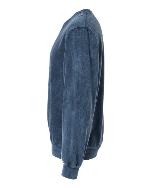 Premium Fleece Mineral Wash Crewneck Sweatshirt | USA Decoration