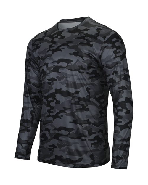 Woodland Performance Long Sleeve T-Shirt | USA Decoration