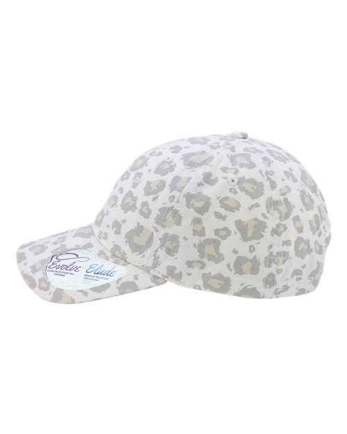Women's Garment-Washed Fashion Print Cap | USA Decoration