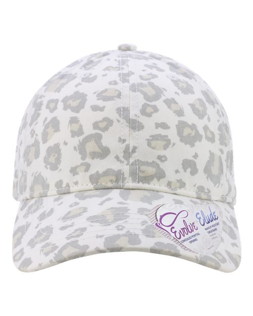 Women's Garment-Washed Fashion Print Cap | USA Decoration
