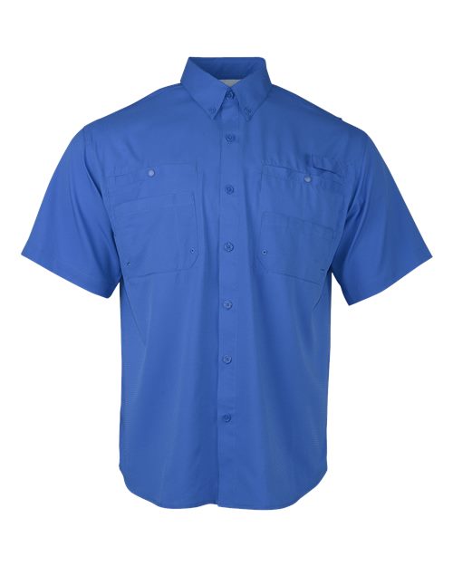 Hatteras Performance Short Sleeve Fishing Shirt | USA Decoration