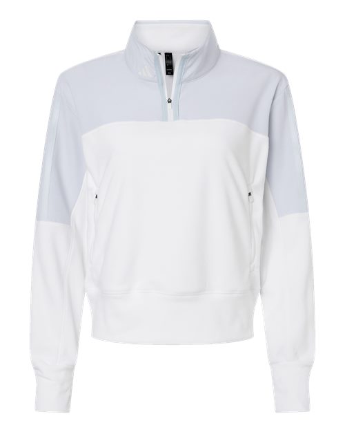 Women's Fleece Quarter-Zip Pullover | USA Decoration