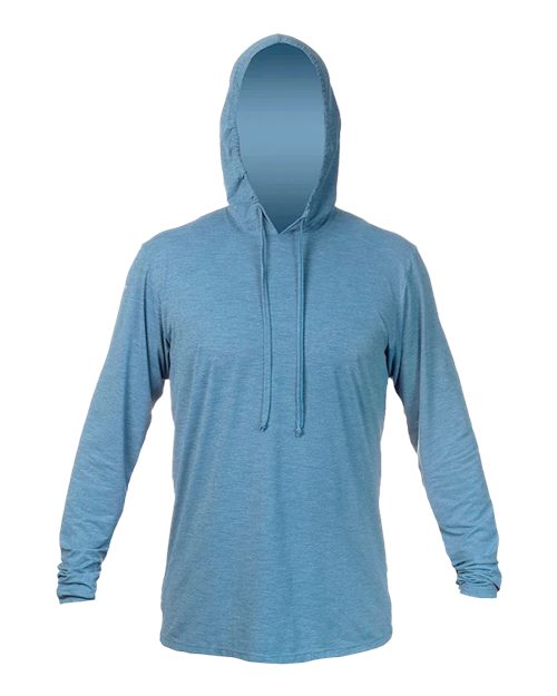 Low Pro Tech Hooded Long Sleeve T-Shirt | USA Decoration