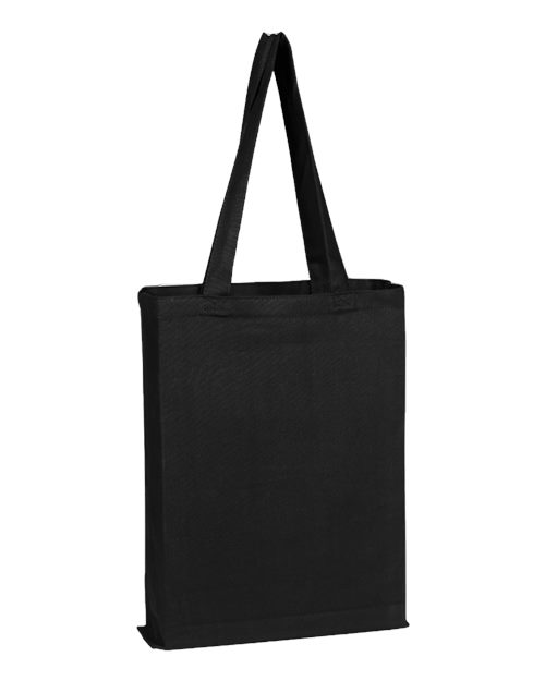 Canvas Gusset Promotional Tote | USA Decoration