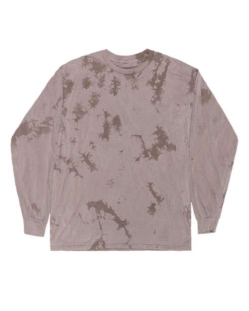 Crush Tie-Dyed Long Sleeve T-Shirt | USA Decoration