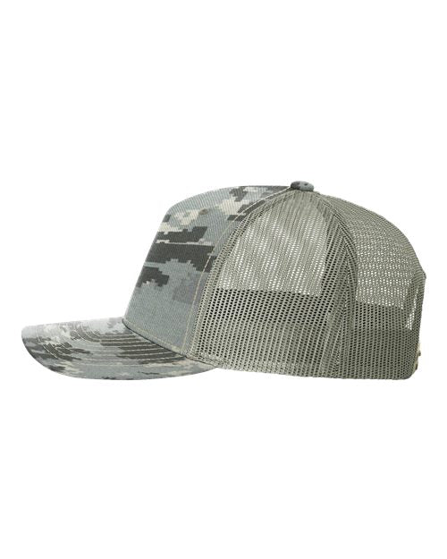 Five-Panel Printed Trucker Cap | USA Decoration