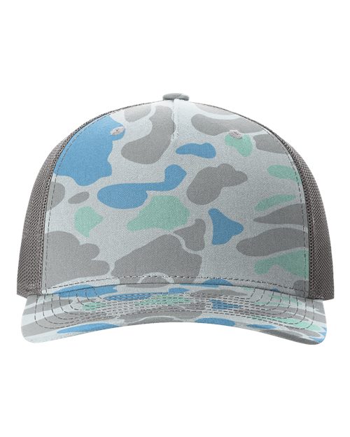 Five-Panel Printed Trucker Cap | USA Decoration