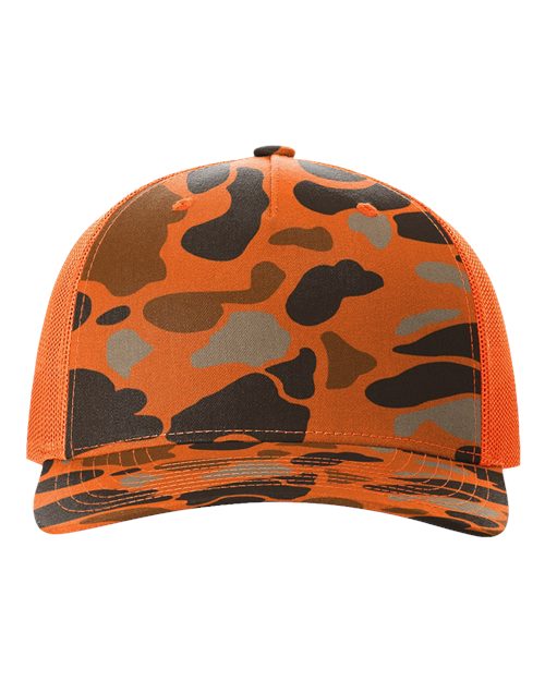Five-Panel Printed Trucker Cap | USA Decoration