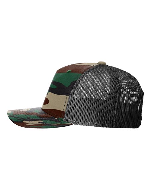 Five-Panel Printed Trucker Cap | USA Decoration