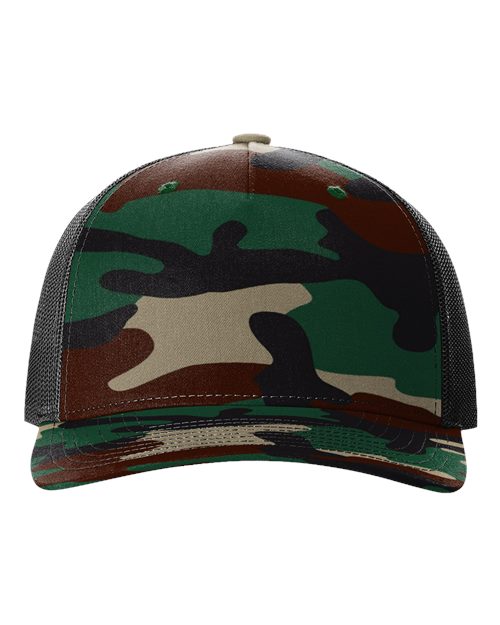 Five-Panel Printed Trucker Cap | USA Decoration