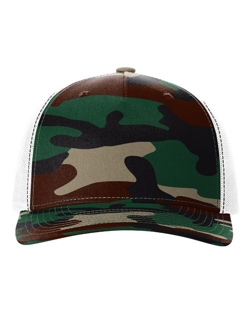 Five-Panel Printed Trucker Cap | USA Decoration