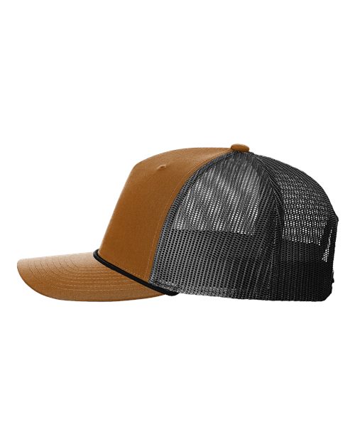 Five-Panel Trucker with Rope Cap | USA Decoration