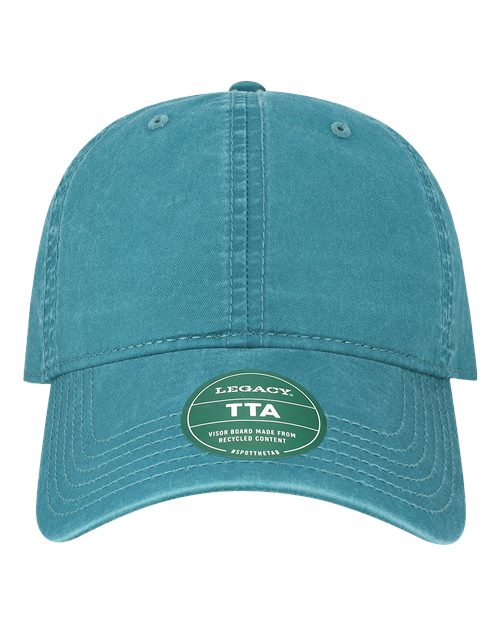 Terra Twill Cap | Unstructured Cotton Dad Hat | USA Decoration