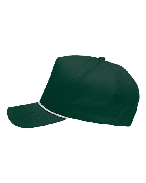 Five-Panel Rope Heritage Fit Cap | USA Decoration
