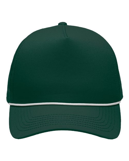 Five-Panel Rope Heritage Fit Cap | USA Decoration