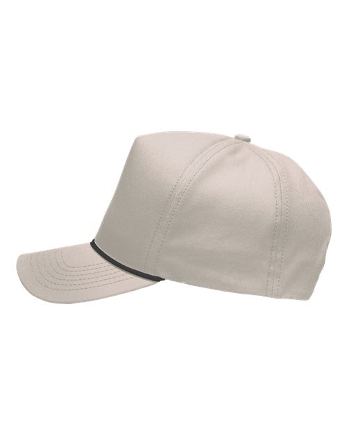 Five-Panel Rope Heritage Fit Cap | USA Decoration