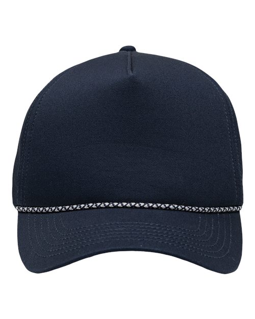 Five-Panel Rope Heritage Fit Cap | USA Decoration