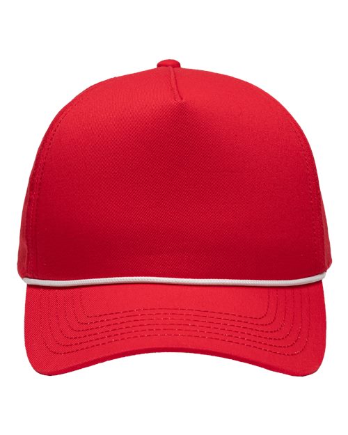 Five-Panel Rope Heritage Fit Cap | USA Decoration