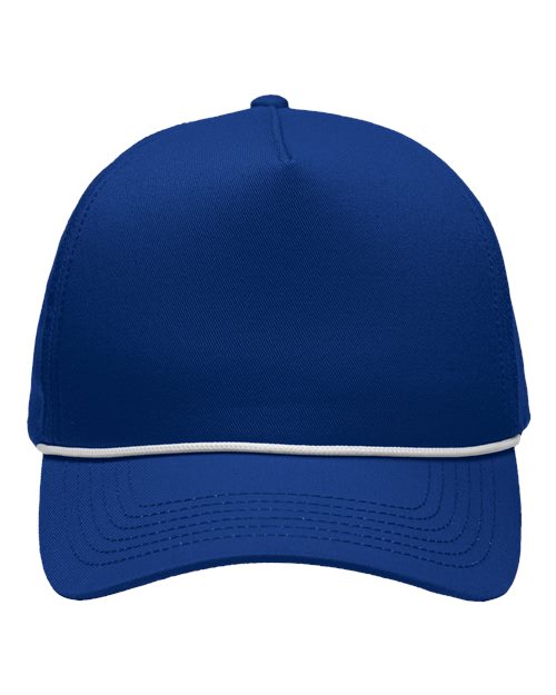 Five-Panel Rope Heritage Fit Cap | USA Decoration