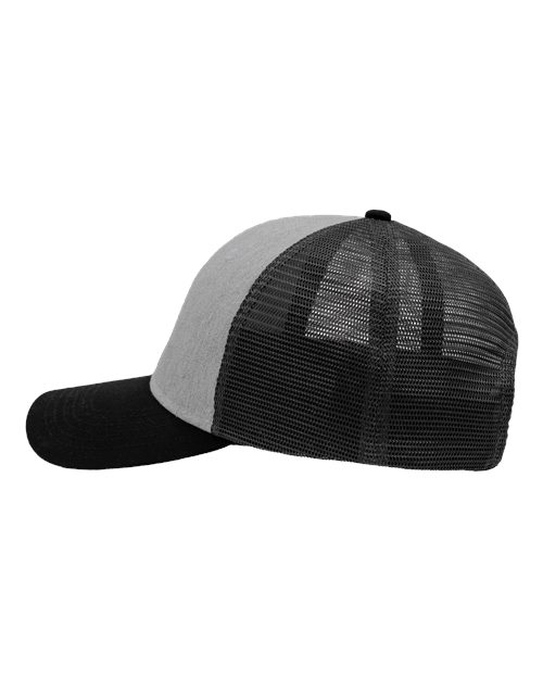 Traditional Lo-Pro Mesh Back Trucker Fit Cap | USA Decoration