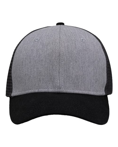 Traditional Lo-Pro Mesh Back Trucker Fit Cap | USA Decoration