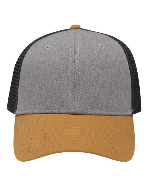 Traditional Lo-Pro Mesh Back Trucker Fit Cap | USA Decoration