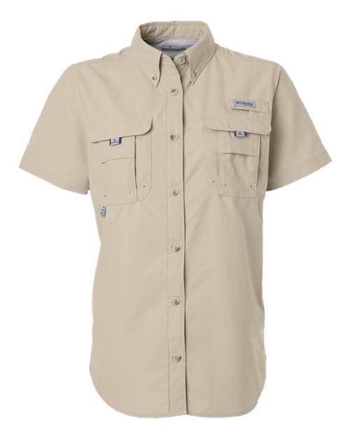 Women's PFG Bahama™ Short Sleeve Shirt | USA Decoration