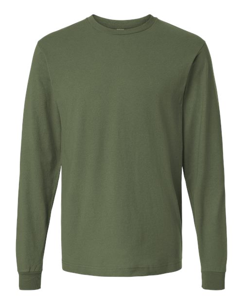 Fine Jersey Long Sleeve T-Shirt | USA Decoration