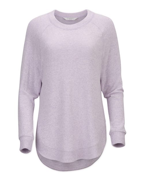 Women's Cuddle Oversize Crew Pullover | USA Decoration