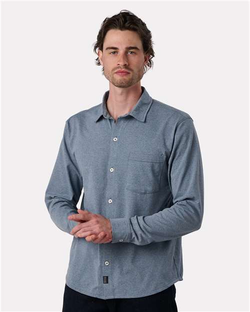 Eco Button Down Shirt | USA Decoration