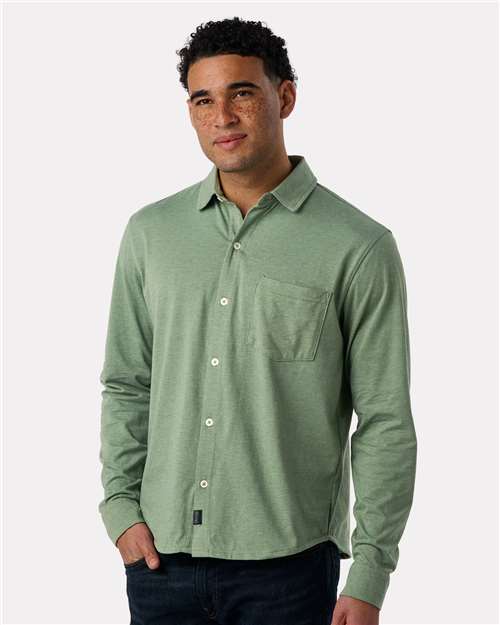 Eco Button Down Shirt | USA Decoration