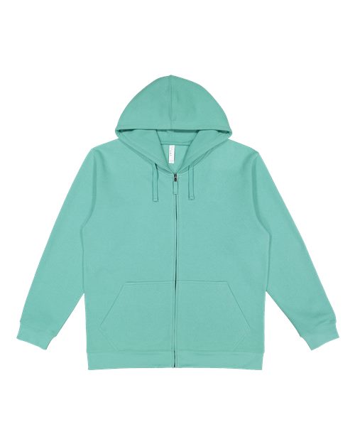 Full-Zip Fleece Hoodie | USA Decoration