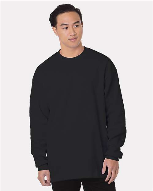 USA-Made Heavyweight Waffle Knit Thermal | USA Decoration