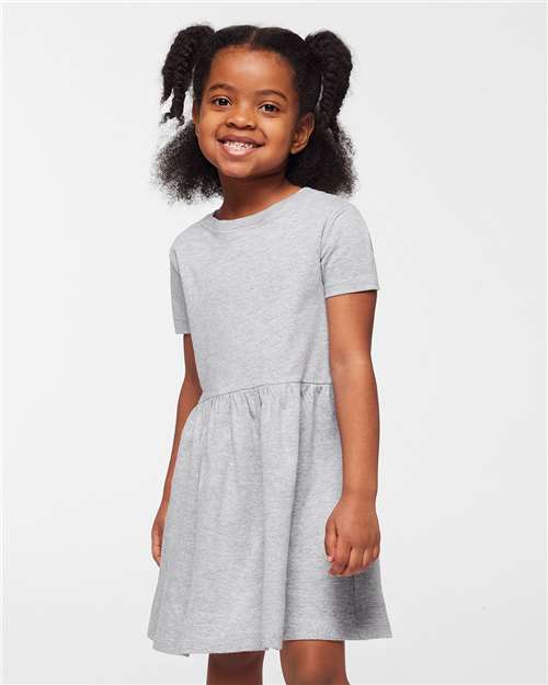 Toddler Fine Jersey Dress | USA Decoration