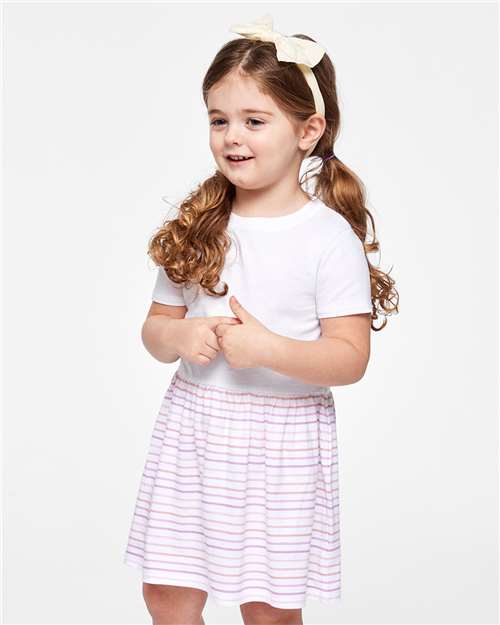Toddler Fine Jersey Dress | USA Decoration