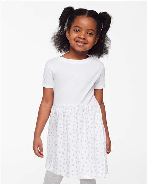Toddler Fine Jersey Dress | USA Decoration