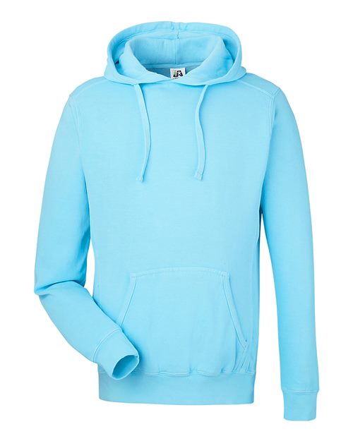 Pigment-Dyed Fleece Hooded Sweatshirt | USA Decoration
