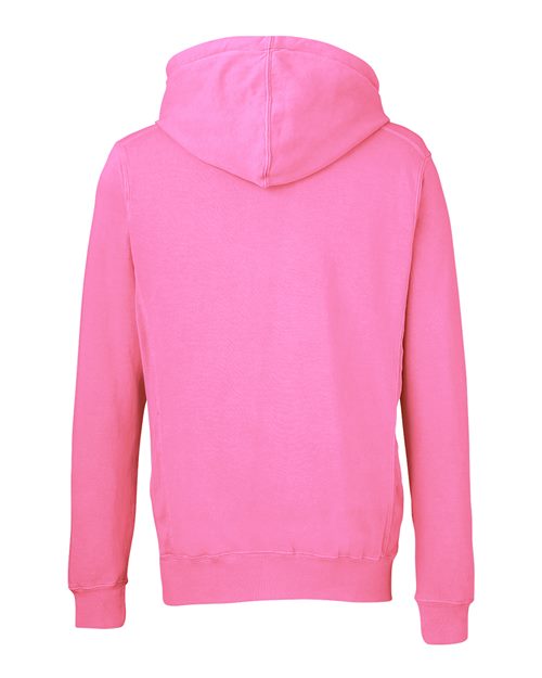 Pigment-Dyed Fleece Hooded Sweatshirt | USA Decoration