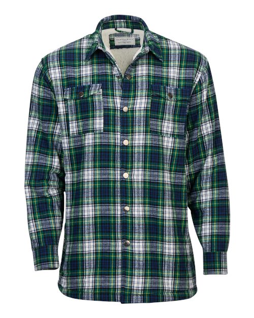 Flannel Sherpa Workshirt | USA Decoration