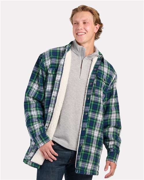 Flannel Sherpa Workshirt | USA Decoration